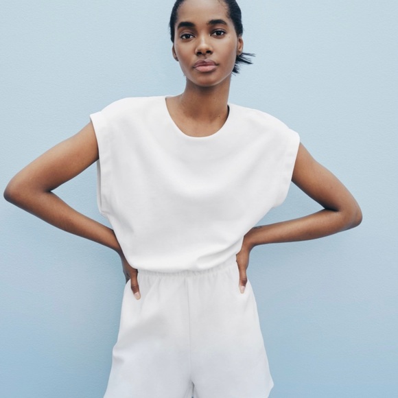 NWOT 🤍 ZARA ROMPER - Picture 2 of 9